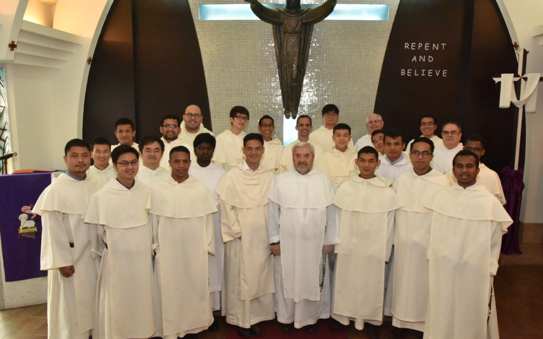 THE PROVINCIAL REGENT OF STUDIES SPENDS TWO MONTHS WITH US IN MACAU