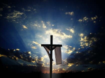 CHRIST IS RISEN.  ALLELUIA!