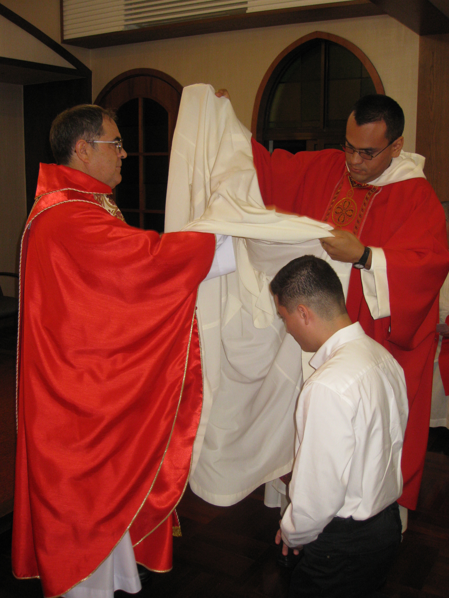 The vestition of the six new novices(November 28,2011)