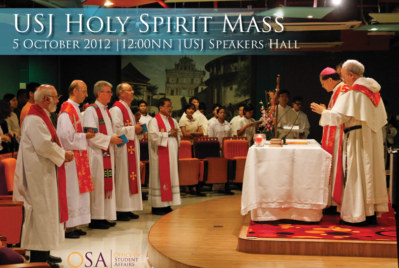 USJ Holy Spirit Mass