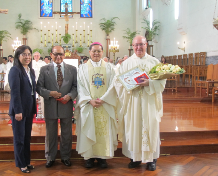 MACAU DIOCESE HONORS THE 2013 JUBILARIANS