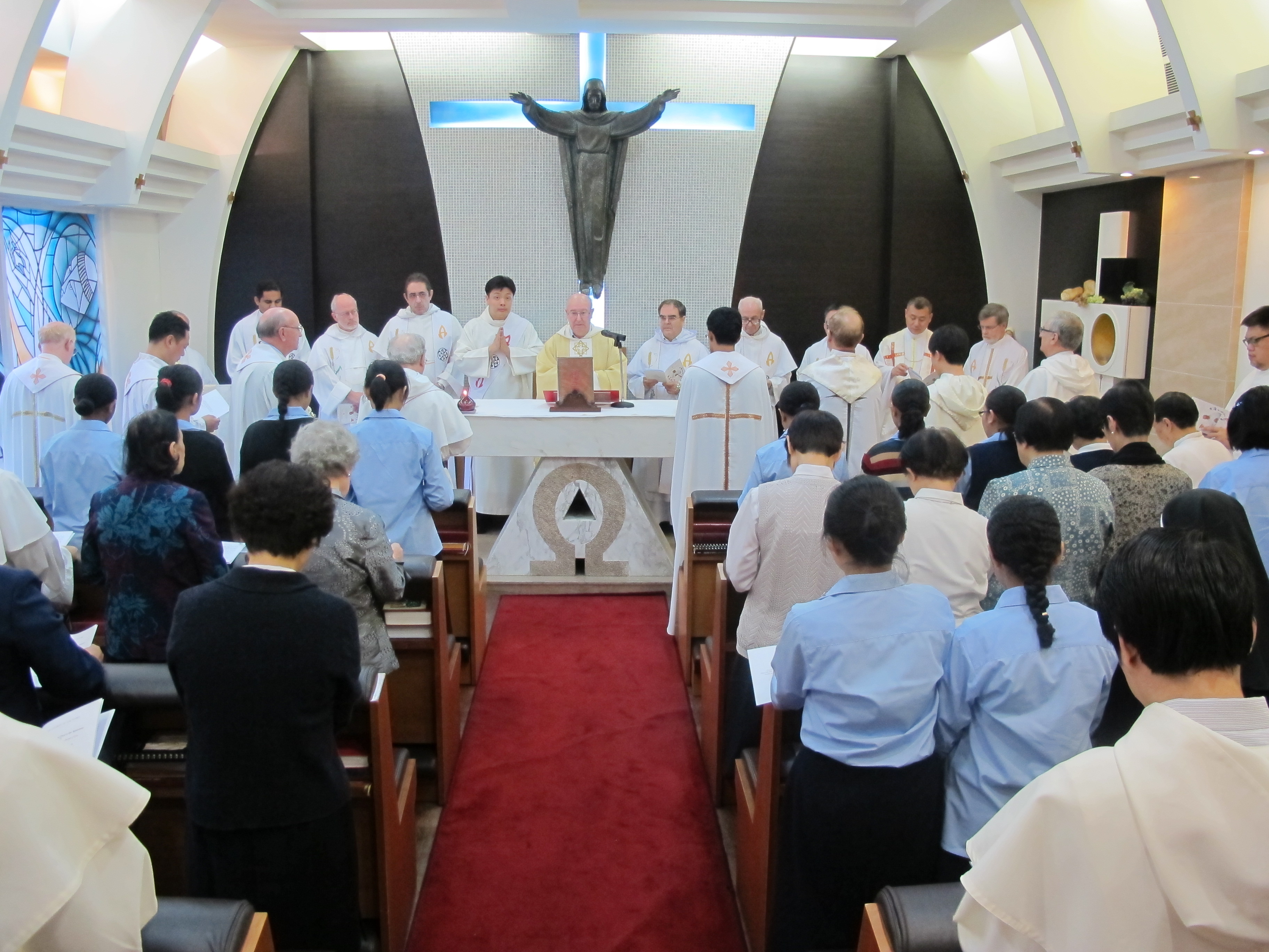 GOLDEN JUBILARIAN HONORED BY PRIORY