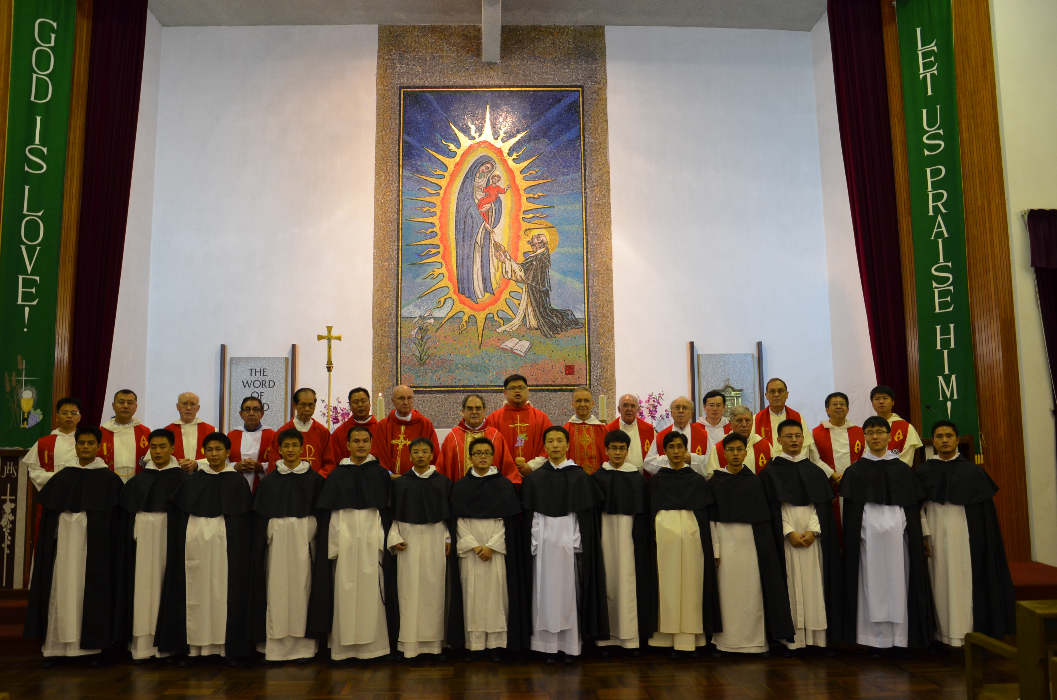NEW NOVICES AND SIMPLY PROFESSED BROTHERS