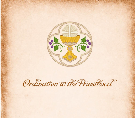 ORDINATION TO THE PRIESTHOOD