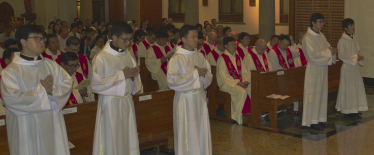 FIVE NEW DEACONS ARE 0RDAINED IN HONG KONG