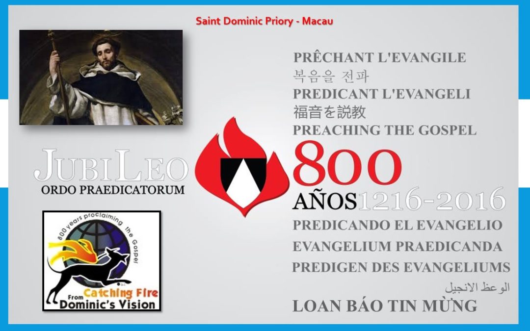 The 800 Jubilee of the Order of Preachers (1216-2016): MEANING AND SIGNIFICANCE (part 1)