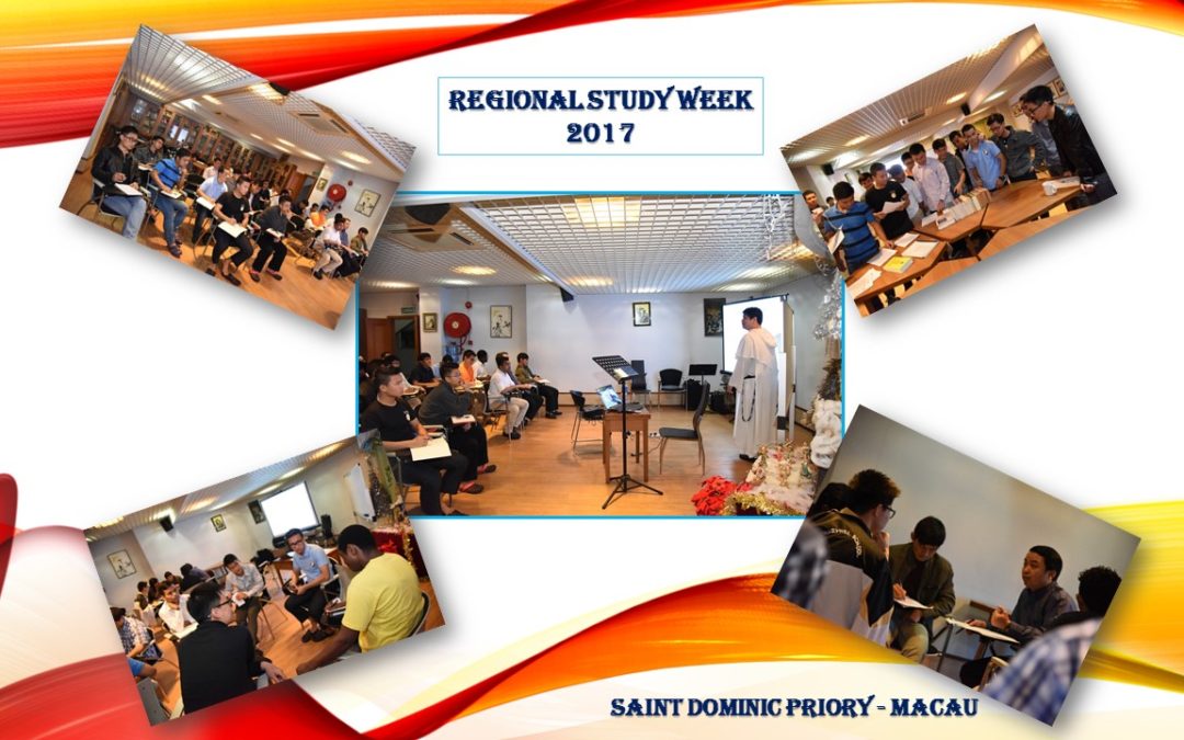 A Reflection on the Regional Study Week â€“ from 3th to 7th, January 2017