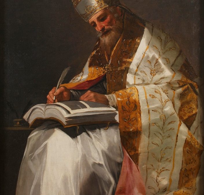 Saint Gregory The Great, Pope And Doctor Of The Church