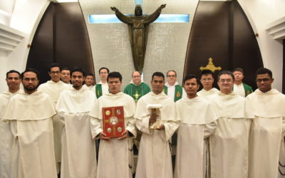 Eleven Brothers Receive the Ministries of Lector and Acolyte